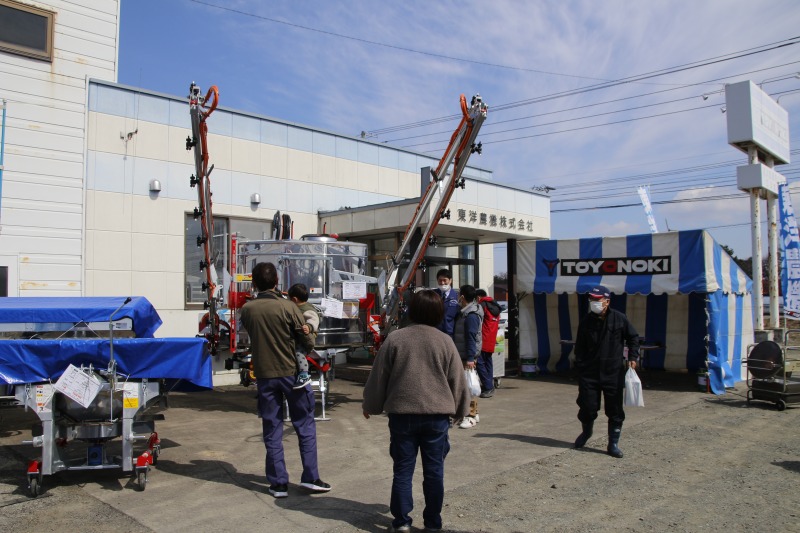東洋農機　作業の省力化を提案 春のスプリングフェア開催　